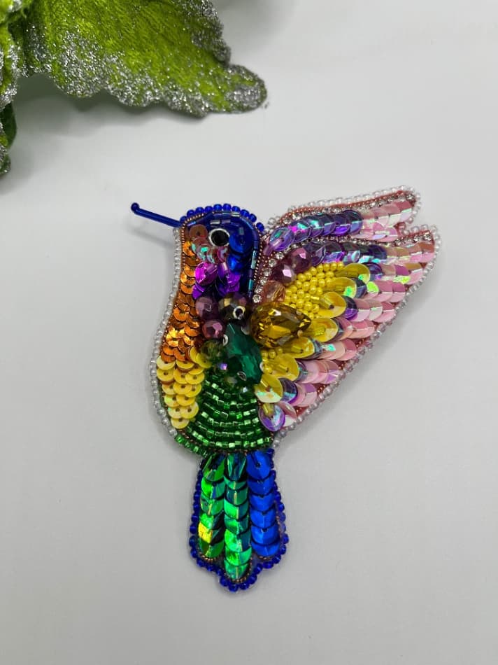 Broche Colibrí 7 colores